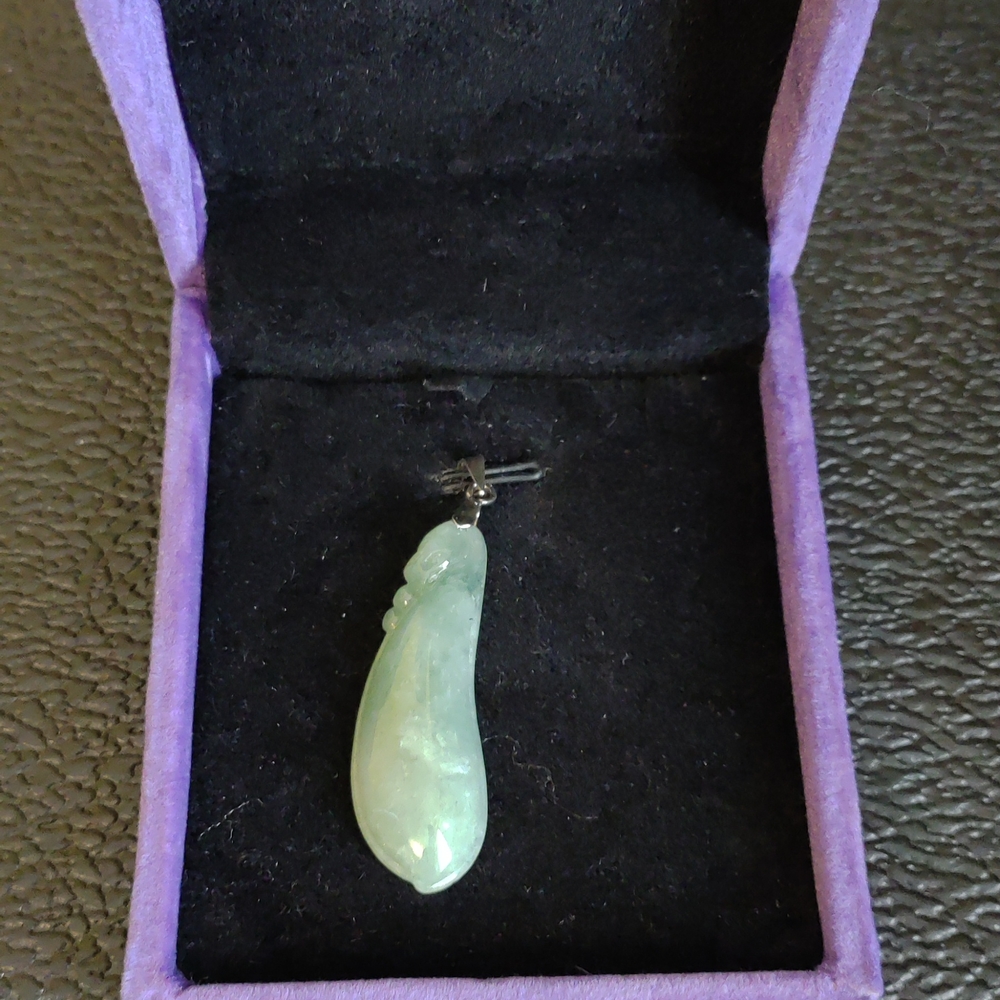 Vintage Jade Pendant Ruyi